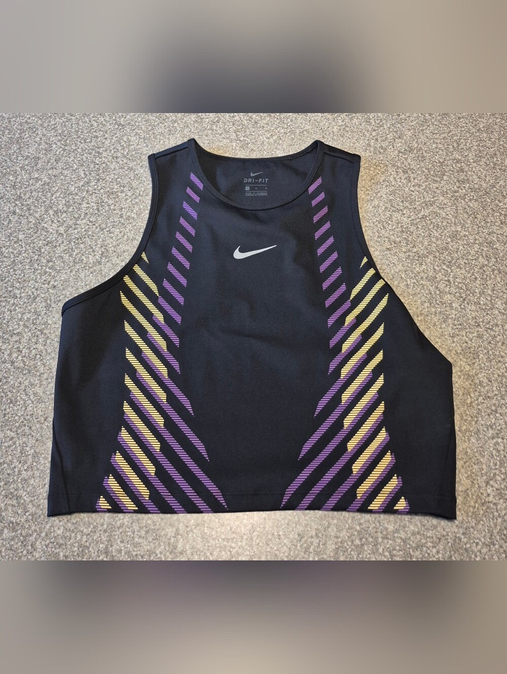 Womens Nike Cropped Tank Size Large
